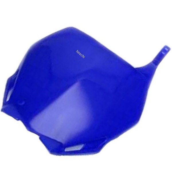 フロントナンバープレート 06年-09年 ヤマハ YZ125 青