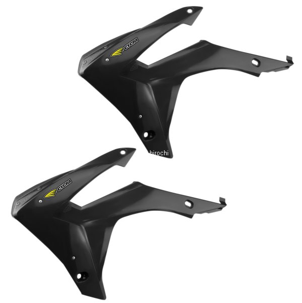 【セール特価】 ラジエーターシュラウド 14年以降 CRF250R、CR450R 黒