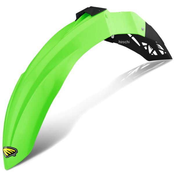【セール特価】 フロントフェンダー 16年以降 KX450 蛍光緑