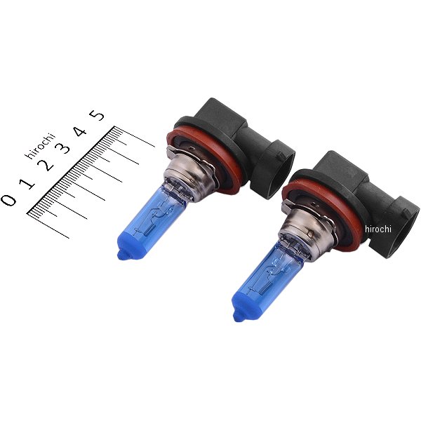 ハロゲンバルブ H11(1/4 twist base) 80W (120W相当) キセノンブルー 2個入り