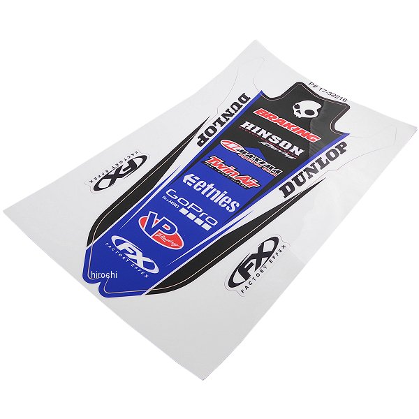 デカール リアフェンダー 15年-16年 YZ250、YZ125