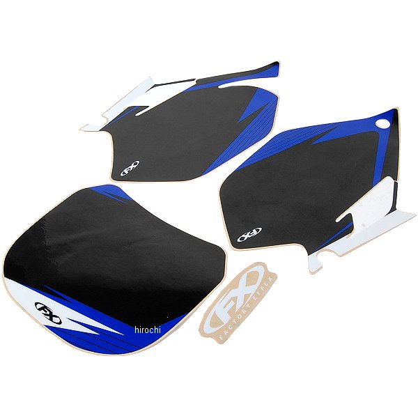 【セール特価】 ナンバー パッチプレート 03年-05年 YZ450F、YZ250F 黒