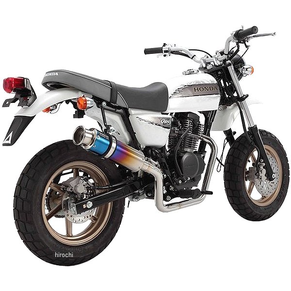 フルエキゾースト SS300 08年-16年 エイプ100 タイプD アップタイプ チタン