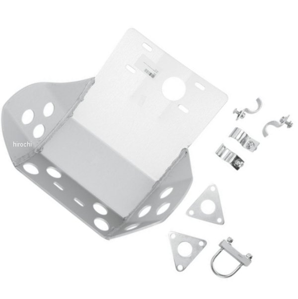 スキッドプレート アルミ 96年以降 KLR650 W/MOUNTS