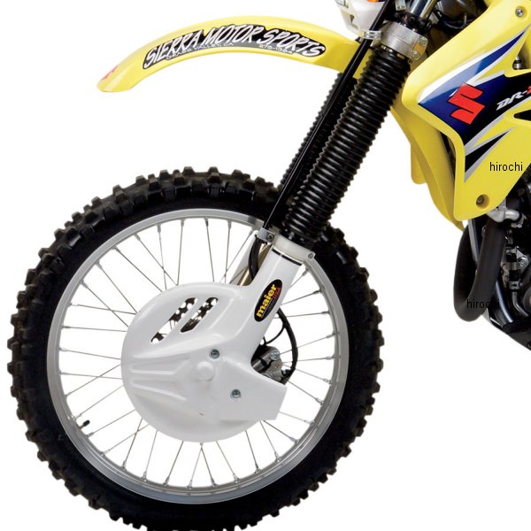 フォーク/ディスクガード 00年-07年 DR-Z400E 白