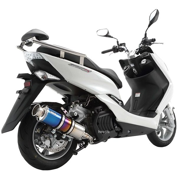 フルエキゾースト SS400SP 14年-17年 マジェスティS チタン