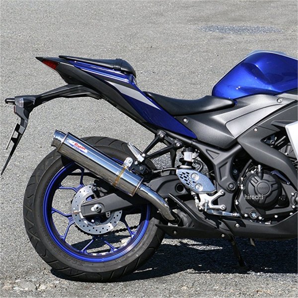 スリップオンマフラー 80D-RAPTOR YZF-R25 ステンレス