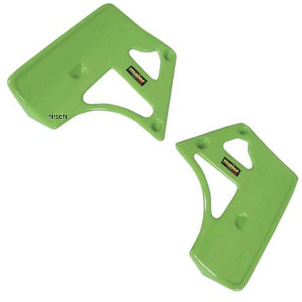 ラジエーターシュラウド 85年-86年 KX500、KX250 緑