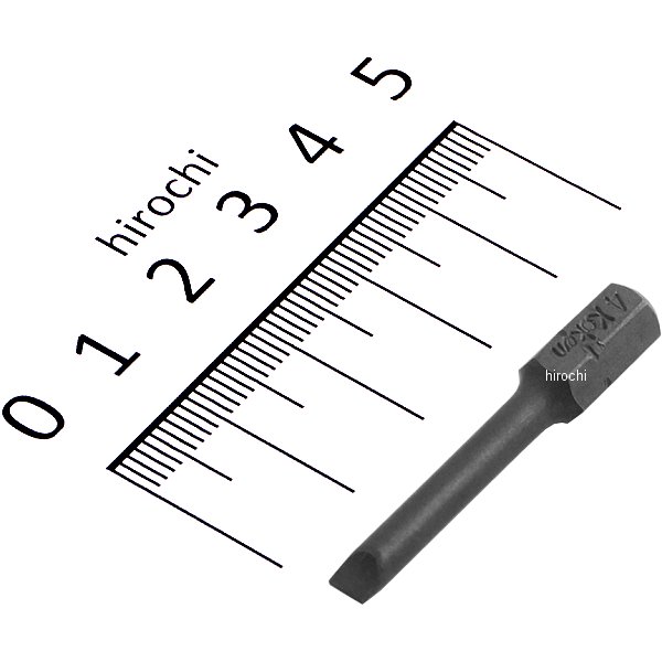 1/4インチ H マイナスビット 全長39mm No.4