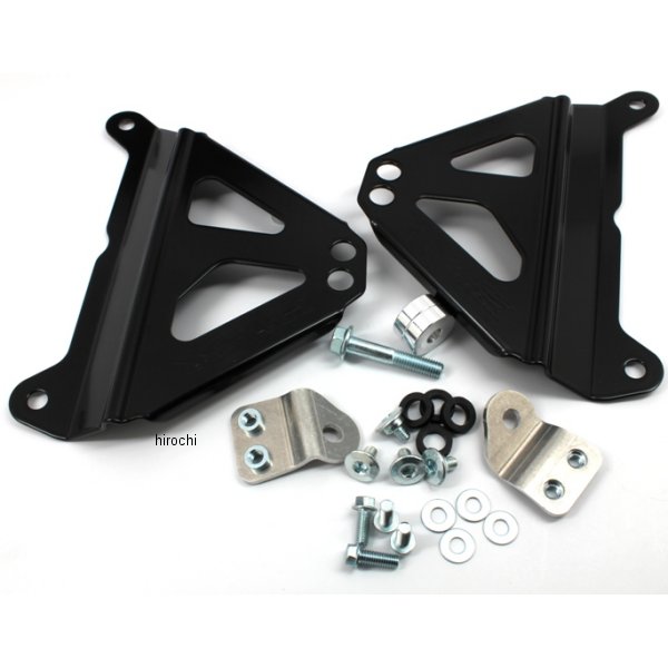 【セール特価】 ラジエーター ブレース 14年以降 YZ250F アルミ/黒