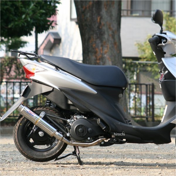 フルエキゾースト 80D-RAPTOR アドレスV125S CF4MA チタン