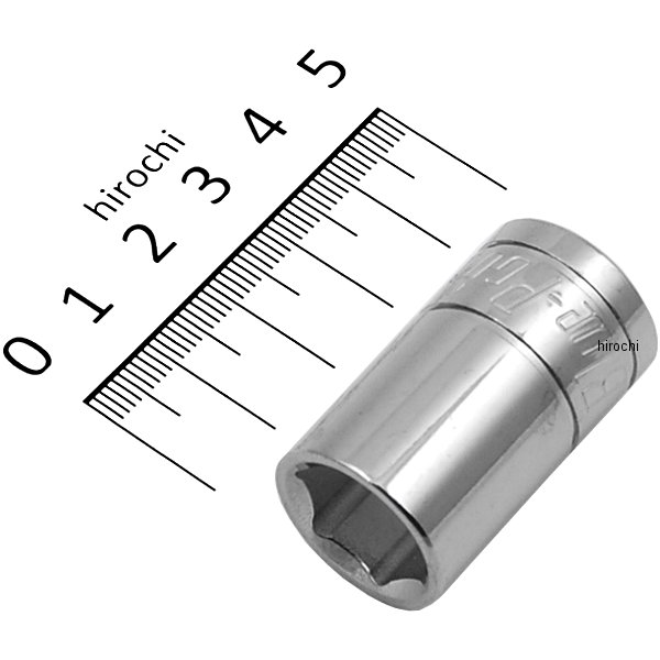 ブルーポイント 1/2インチ シャロー ソケット 6角 15mm 長さ38.1mm