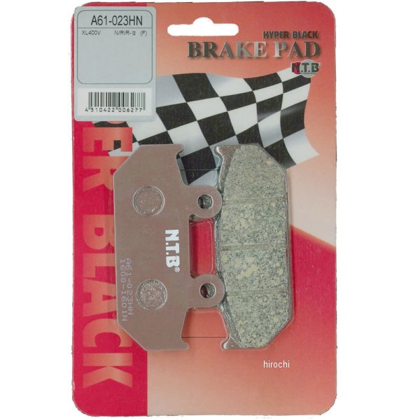 ブレーキパッド フロント 86年-89年 CBR1000F、VFR750、RS125R HD143