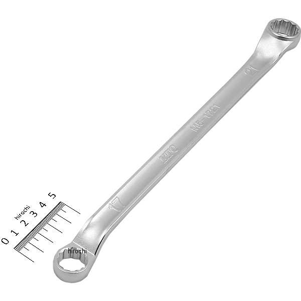 45°×6°ロングめがねレンチ (17mm / 21mm)