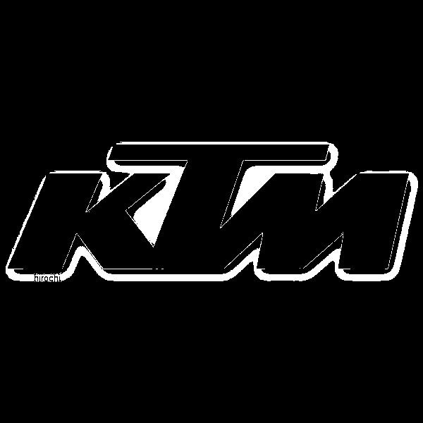 デカール 914mmx102mm KTM 黒