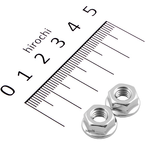 フランジナットセット M6 ステンレス 2本入り