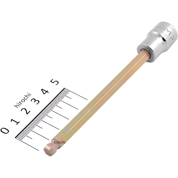 3/8インチ ソケット ヘキサ ボール ロング ミリサイズ 7mm