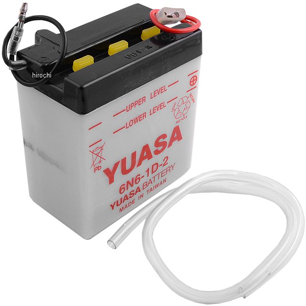 ユアサ YUASA バッテリー 開放型 6N6-1D-2