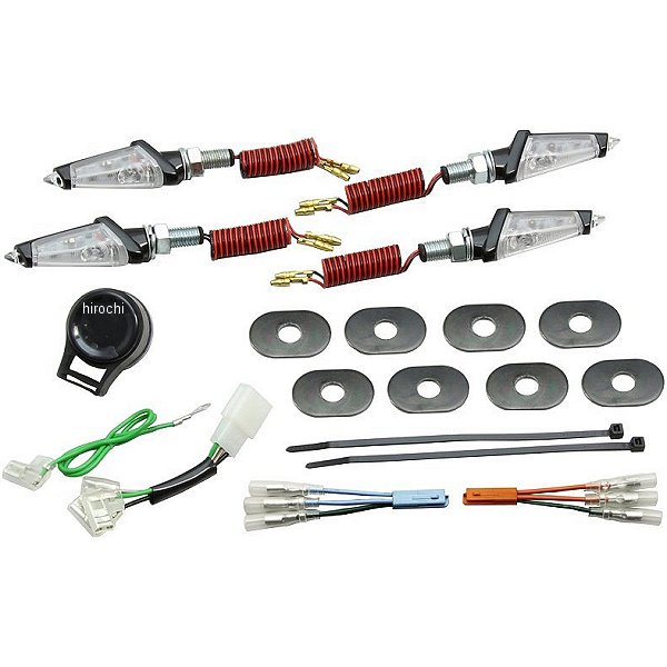 LEDダガーウインカーキット 16年 グロム 黒 クリアレンズ