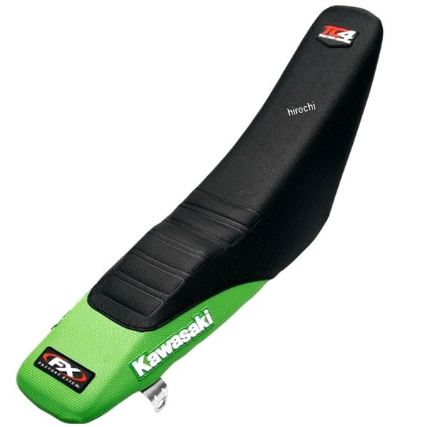 【セール特価】 シートカバー グリッパー TC4 09年-12年 KX250F 緑 (バンプ無)