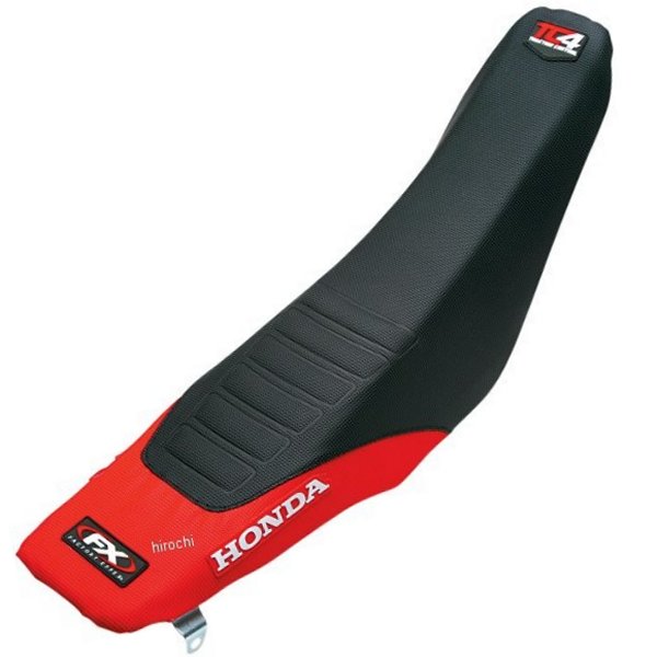 シートカバー グリッパー TC4 09年-13年 CRF250R 赤 (バンプ無)