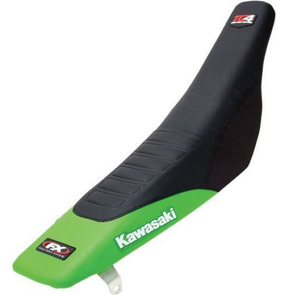 【セール特価】 シートカバー グリッパー TC4 12年以降 KX250F 緑 (バンプ無)