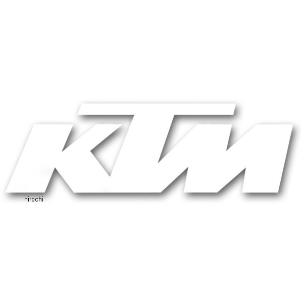 デカール 3300mmx44mm KTM 白