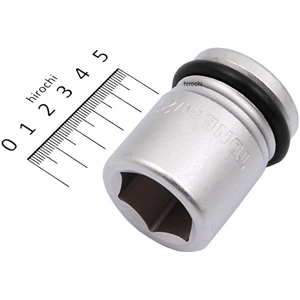 インパクト用 ソケット 対辺 27mm 長さ 55mm 差込角 19mm (3/4インチ)