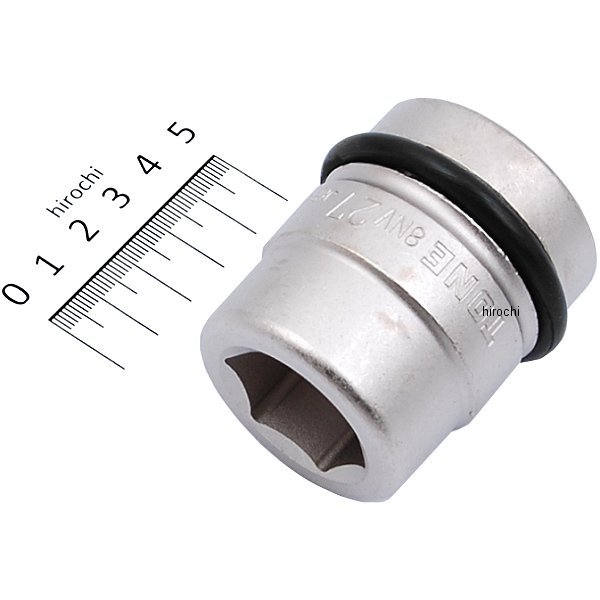 インパクト用 ソケット 対辺 27mm 長さ 58mm 差込角 25.4mm (1インチ)