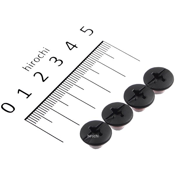 6X6ビスセット KAMUI用 ブラック/アルミ