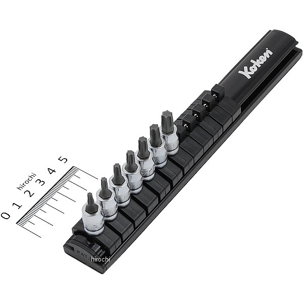 Z-EAL 1/4"(6.35mm)SQ. トルクスビットソケットセット 7ヶ組