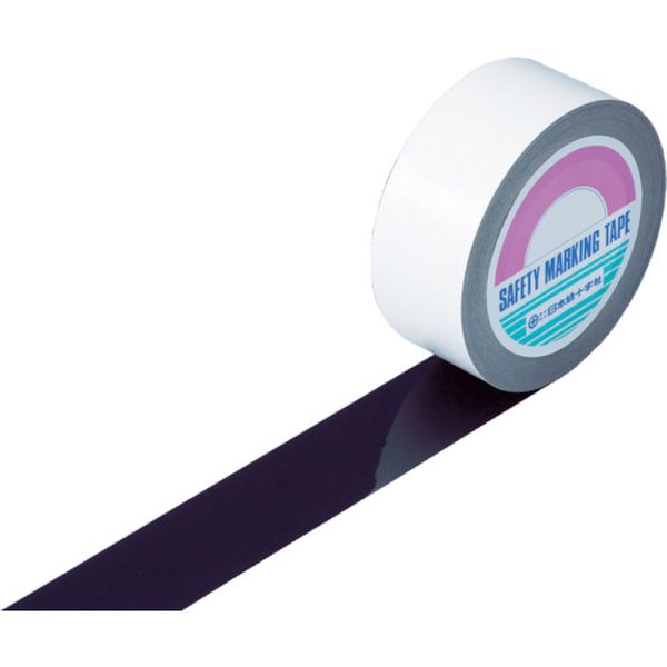 ガードテープ(ラインテープ) 黒 50mm幅×100m 屋内用