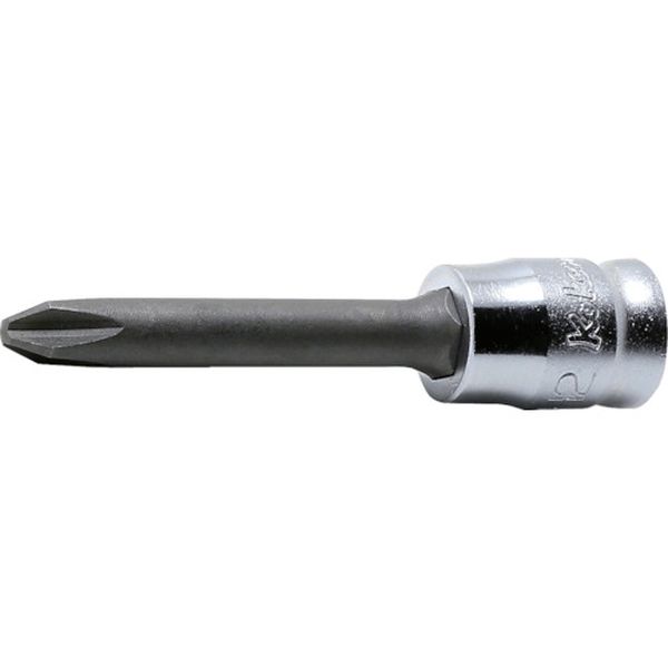 6.35mm差込 Z-EALプラスビットソケット全長50mmNo.3