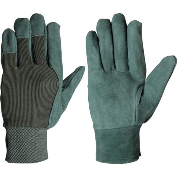 牛床革手袋甲メリヤス126PWオイルM