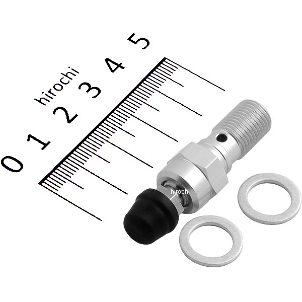 エアフリーバンジョーボルト シングル P1.00 brembo対応 シルバー