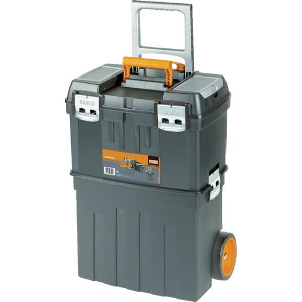 ヘビーデューティー仕様キャスター付きプラスチックボックス