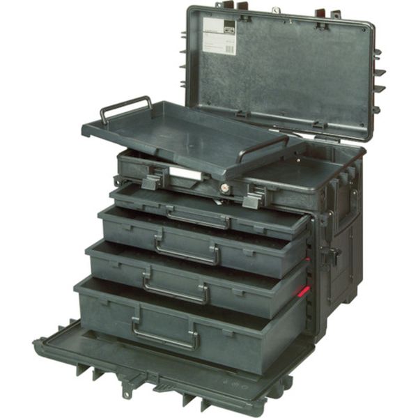 4段式リジットキャスターケース