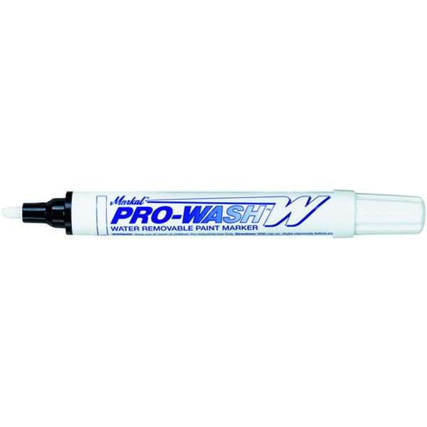 Markal 工業用マーカー「PRO WASH」 白