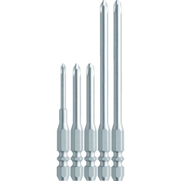 ハイパービット5本組 段付 アソートセット W溝タイプ