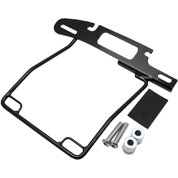 サドルバッグガード ソフテイル FLS・FLSS・FXS 黒 左側