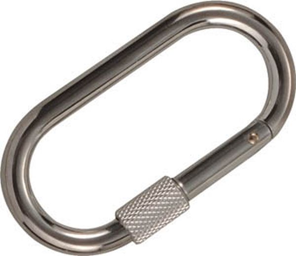ステンレススチールO型カラビナ