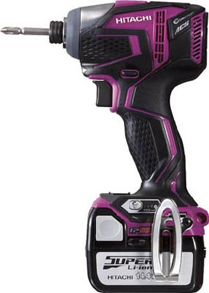 ＨｉＫＯＫＩ 14.4Vコードレスインパクトドライバ 赤3.0Ah