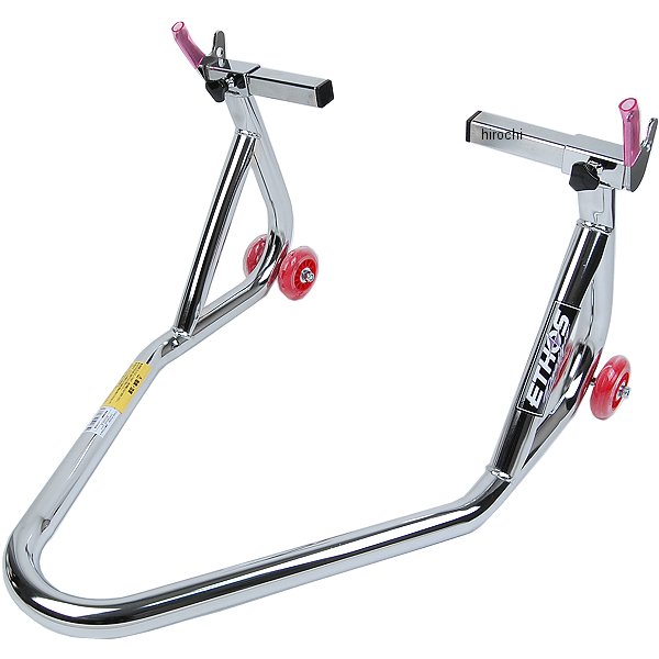 メンテナンス スタンド ダブルキャスター Vフック クローム (リア)