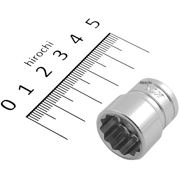 6.3sq ソケット(12角) 9/16インチ