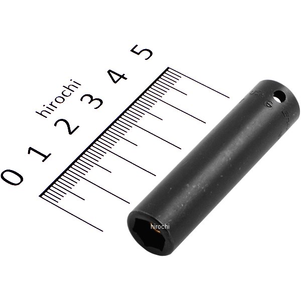 フランクドライブ 1/4インチ マグネット ディープ パワー ソケット 6角 5/16インチ