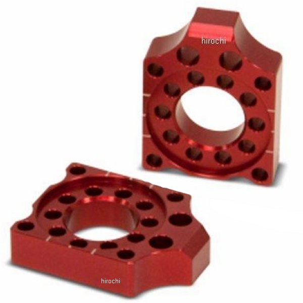 アクスルブロック 07年以降 CRF150R 赤 (2個入り)