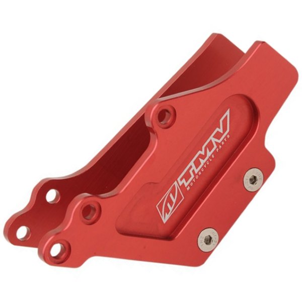 【セール特価】 チェーンガイド 07年以降 CRF450R、CRF450X、CRF250R アルミ 赤