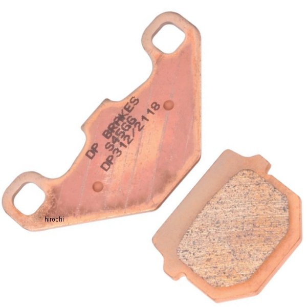 ブレーキパッド シンタードメタル 312 リア 86年-16年 スズキ、カワサキ ポラリス