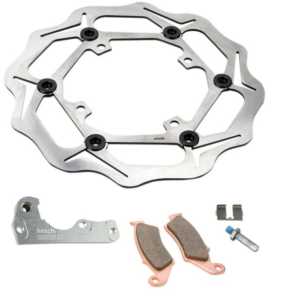 【セール特価】 ブレーキローター 直径270mm フロント 05年-09年 RM-Z450、RM-Z250 ステンレス