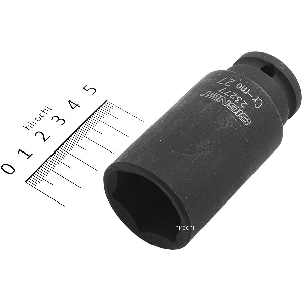 1/2DR 27mm ディープ インパクト ソケット